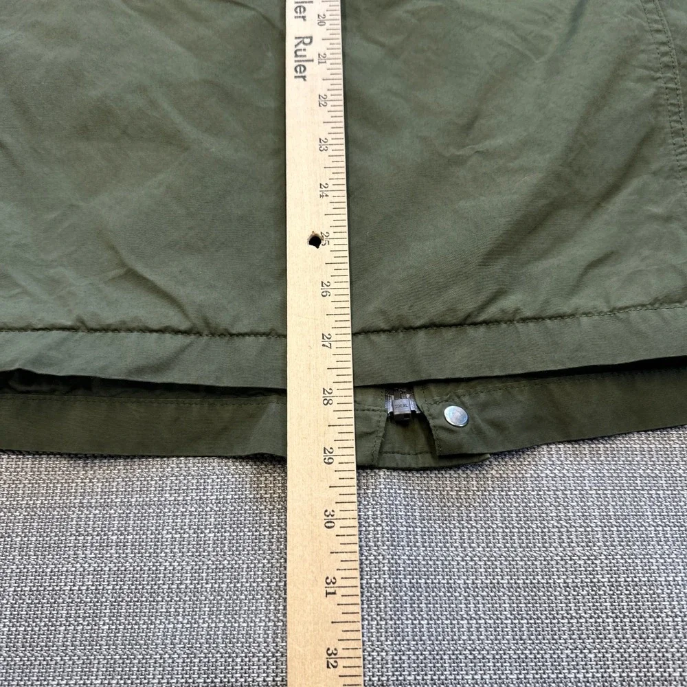 J. Crew Hooded Parka Mens XL Green‎ Field Jacket Wool Lined Utility Outfitter